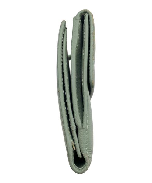 CHANEL（シャネル）CHANEL (シャネル) 長財布 ココボタン グリーンの古着・服飾アイテム