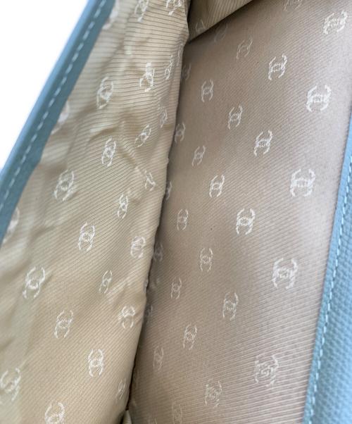 CHANEL（シャネル）CHANEL (シャネル) 長財布 ココボタン グリーンの古着・服飾アイテム