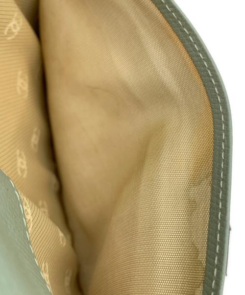 CHANEL（シャネル）CHANEL (シャネル) 長財布 ココボタン グリーンの古着・服飾アイテム