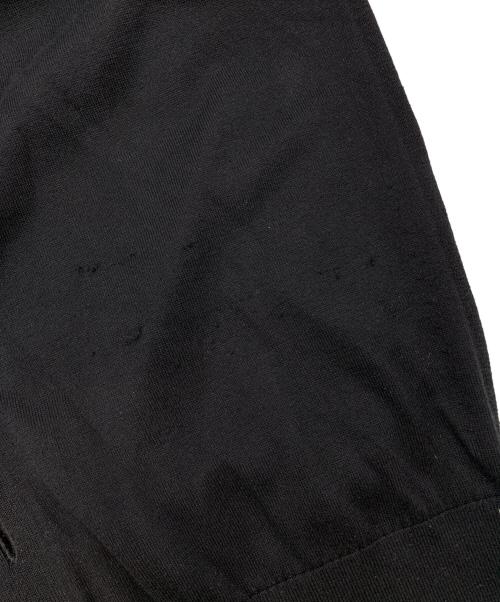 ATON（エイトン）ATON (エイトン) コットンカーディガン ブラック サイズ:02の古着・服飾アイテム