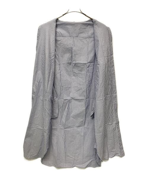 SLOW 23区（スロー23ク）SLOW 23区 (スロー23ク) シャツワンピース ブルー サイズ:46の古着・服飾アイテム