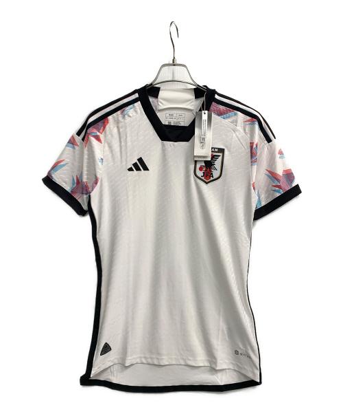 adidas（アディダス）adidas (アディダス) サッカーユニフォーム トップス ホワイト サイズ:J Mの古着・服飾アイテム