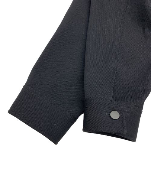 ATON（エイトン）ATON (エイトン) ウールデニムCPOジャケット ブラック サイズ:2の古着・服飾アイテム