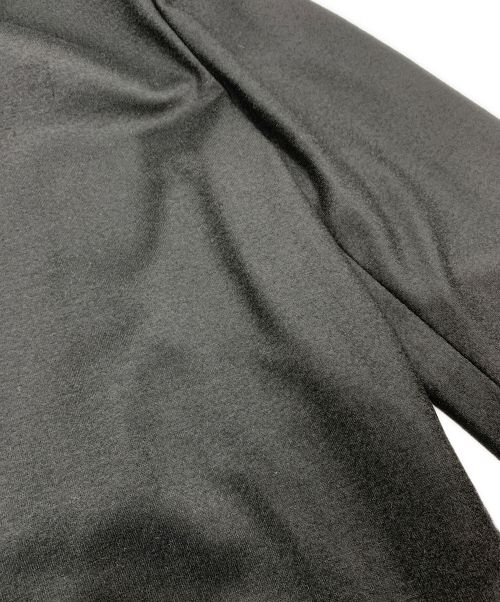 ATON（エイトン）ATON (エイトン) タキシードカラージャケット ブラック サイズ:2の古着・服飾アイテム