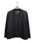 ATON（エイトン）の古着「タキシードカラージャケット」｜ブラック