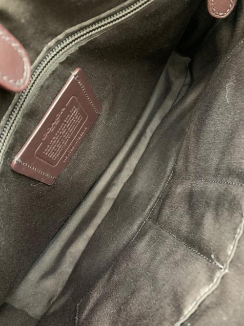 COACH（コーチ）COACH (コーチ) シグネチャー ブリーフケース ブラックの古着・服飾アイテム