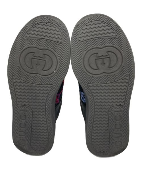 GUCCI（グッチ）GUCCI (グッチ) ローカットスニーカー ブラック サイズ:6 1/2の古着・服飾アイテム