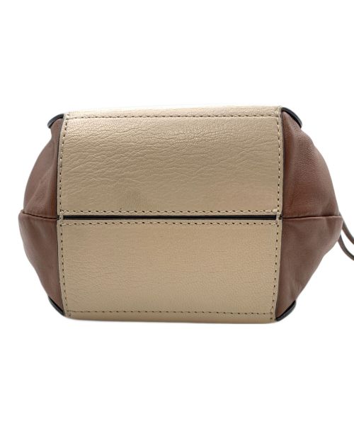 MARNI（マルニ）MARNI (マルニ) ショルダーバッグ ガゼット ベージュ×ブラウンの古着・服飾アイテム