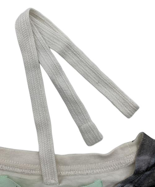 OFFWHITE（オフホワイト）OFFWHITE (オフホワイト) ニュースペーパーS/SスリムTシャツ ホワイト サイズ:Lの古着・服飾アイテム