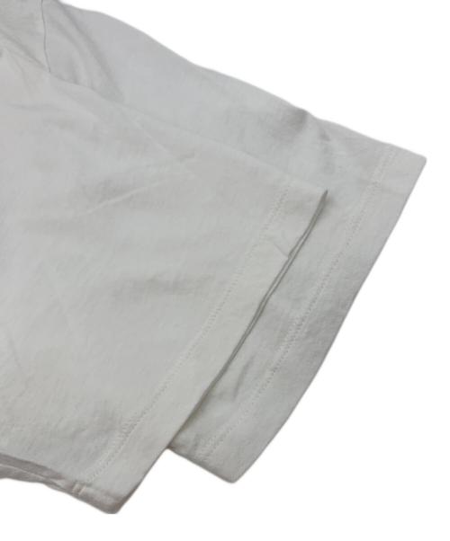 Saint Laurent Paris（サンローランパリ）Saint Laurent Paris (サンローランパリ) パームツリープリント Tシャツ  ホワイト サイズ:XLの古着・服飾アイテム