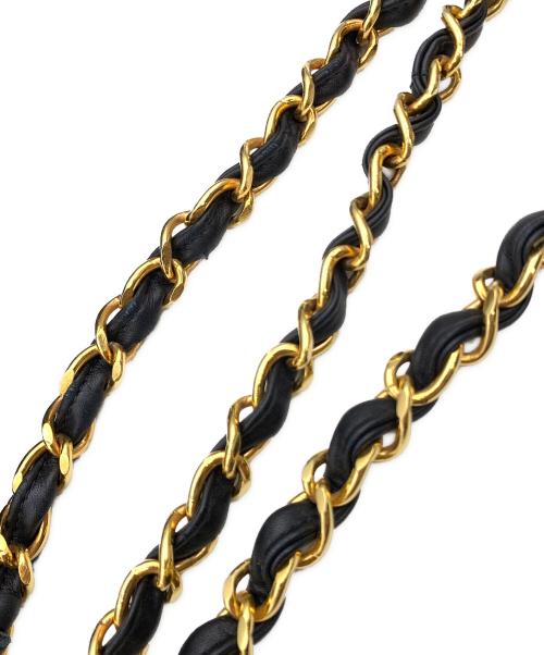 CHANEL（シャネル）CHANEL (シャネル) チェーンショルダーバッグ マトラッセ35 ブラックの古着・服飾アイテム
