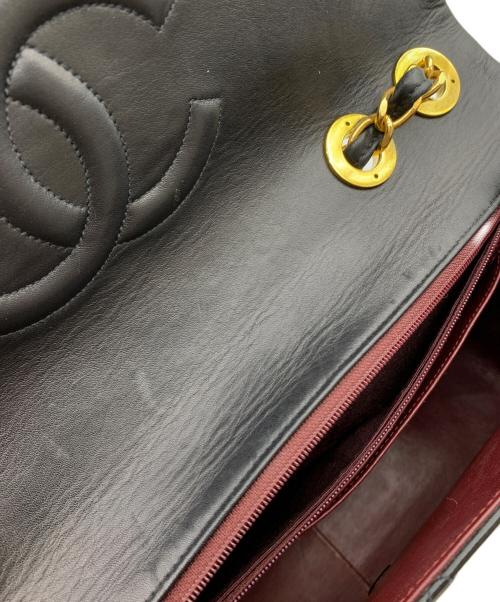 CHANEL（シャネル）CHANEL (シャネル) チェーンショルダーバッグ マトラッセ35 ブラックの古着・服飾アイテム