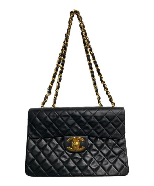 CHANEL（シャネル）CHANEL (シャネル) チェーンショルダーバッグ マトラッセ35 ブラックの古着・服飾アイテム