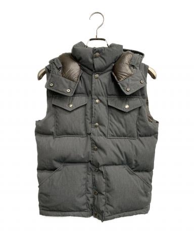 【希少　レア】ノースフェイス　S パープルレーベル　ダウンベスト　黒　ペイズリー ノースフェイス パープルレーベル ダウンベスト ペイズリー柄 黒