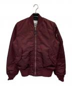 ALPHAアルファ）の古着「MA-1ジャケット」｜レッド