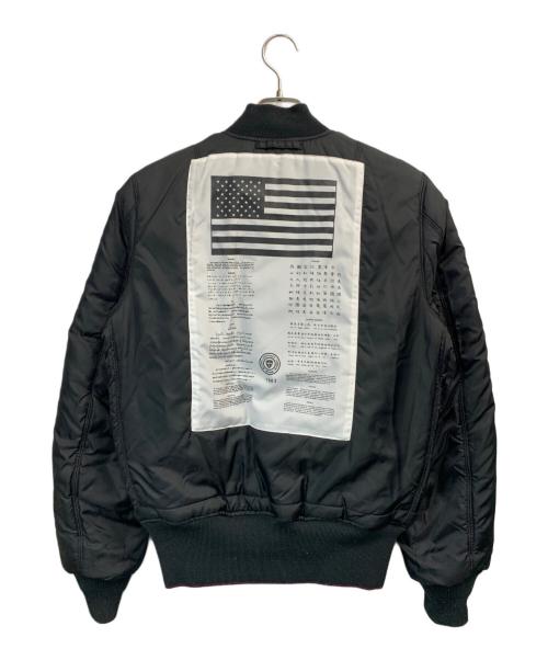 ALPHA（アルファ）ALPHA (アルファ) MA-1ジャケット レッド サイズ:Mの古着・服飾アイテム