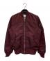 ALPHA（アルファ）の古着「MA-1ジャケット」｜レッド