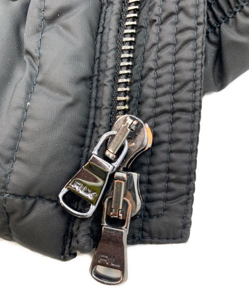 RALPH LAUREN（ラルフローレン）RALPH LAUREN (ラルフローレン) ダウンコート ブラック サイズ:XSの古着・服飾アイテム