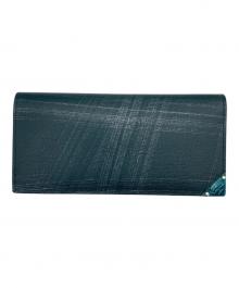 LANVIN en Bleu（ランバンオンブルー）の古着「長財布」｜グリーン