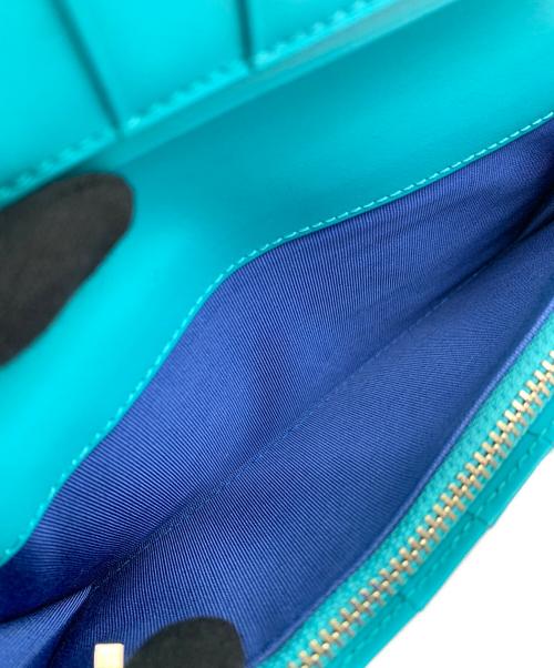 LANVIN en Bleu（ランバンオンブルー）LANVIN en Bleu (ランバンオンブルー) 長財布 グリーンの古着・服飾アイテム