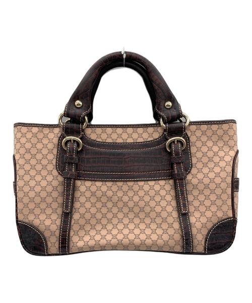 CELINE（セリーヌ）CELINE (セリーヌ) ブギーバッグ ピンク×ブラウンの古着・服飾アイテム