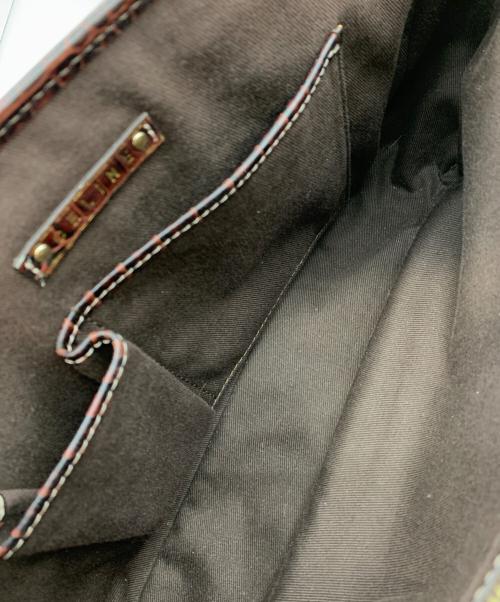 CELINE（セリーヌ）CELINE (セリーヌ) ブギーバッグ ピンク×ブラウンの古着・服飾アイテム