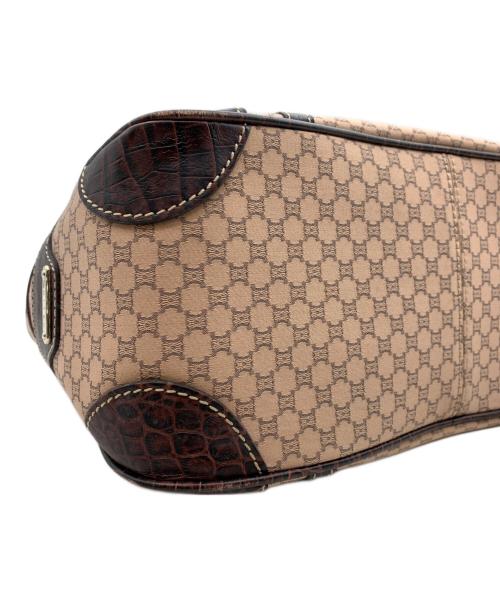 CELINE（セリーヌ）CELINE (セリーヌ) ブギーバッグ ピンク×ブラウンの古着・服飾アイテム