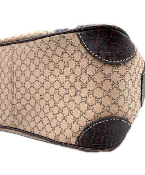 CELINE（セリーヌ）CELINE (セリーヌ) ブギーバッグ ピンク×ブラウンの古着・服飾アイテム