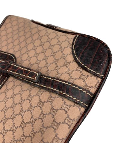 CELINE（セリーヌ）CELINE (セリーヌ) ブギーバッグ ピンク×ブラウンの古着・服飾アイテム