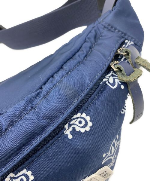 PORTER（ポーター）PORTER (ポーター) end. (エンド) ウエストバッグ ブルーの古着・服飾アイテム