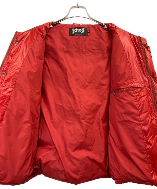 Schott（ショット）Schott (ショット) ダウンジャケット レッド サイズ:40の古着・服飾アイテム