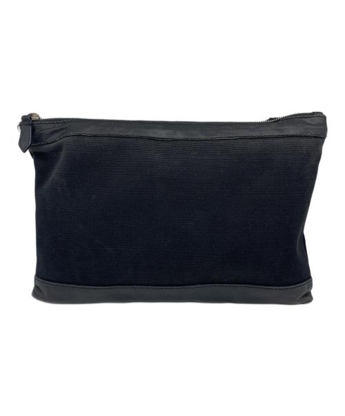 BALENCIAGA（バレンシアガ）BALENCIAGA (バレンシアガ) クラッチバッグ ブラックの古着・服飾アイテム