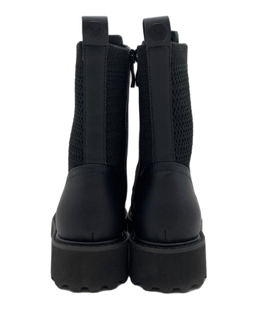 VIVAIA（ビバイア）VIVAIA (ビバイア) レースアップブーツ ブラック サイズ:35.5の古着・服飾アイテム