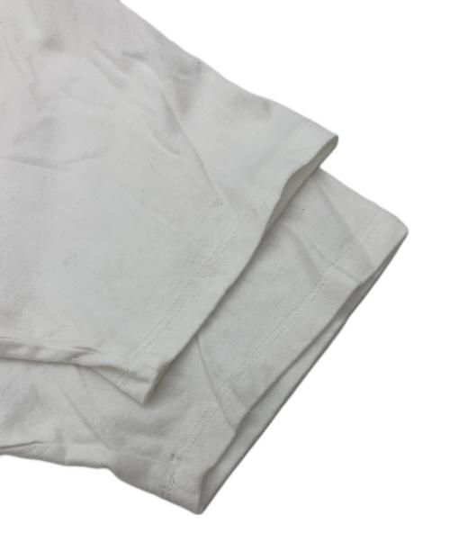 Maison MIHARA YASUHIRO（メゾン ミハラ ヤスヒロ）Maison MIHARA YASUHIRO (メゾン ミハラ ヤスヒロ) ダメージ加工レイヤードカットソー ホワイト サイズ:44の古着・服飾アイテム