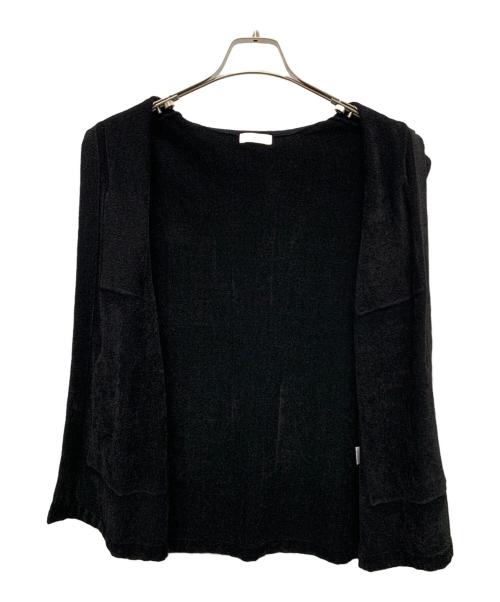 BALLSEY（ボールジィ）BALLSEY (ボールジィ) ベルベット4ポケットジレ ブラック サイズ:Sの古着・服飾アイテム