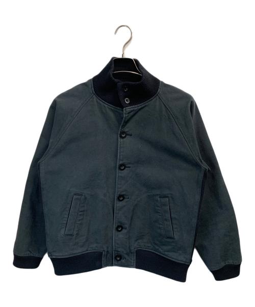 URBAN RESEARCH（アーバンリサーチ）URBAN RESEARCH (アーバンリサーチ) ヴィンテージジャケット グレー×ブラック サイズ:38の古着・服飾アイテム