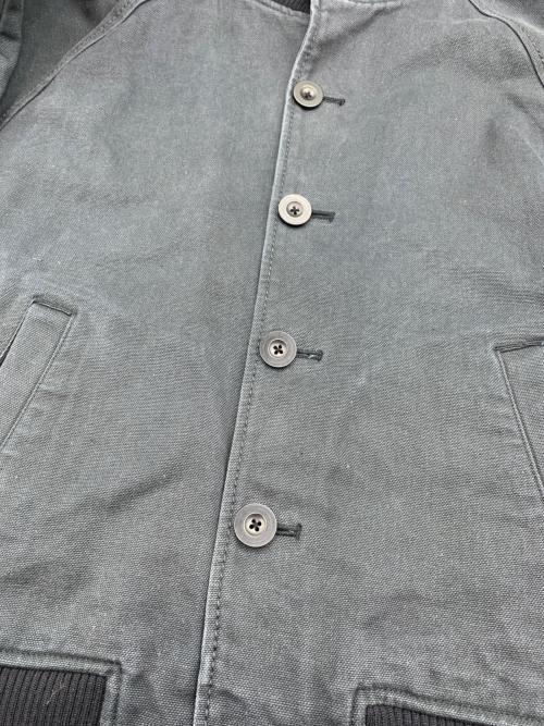 URBAN RESEARCH（アーバンリサーチ）URBAN RESEARCH (アーバンリサーチ) ヴィンテージジャケット グレー×ブラック サイズ:38の古着・服飾アイテム