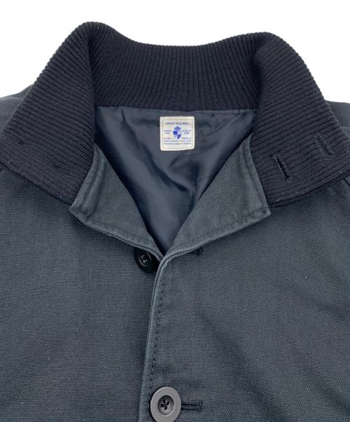 URBAN RESEARCH（アーバンリサーチ）URBAN RESEARCH (アーバンリサーチ) ヴィンテージジャケット グレー×ブラック サイズ:38の古着・服飾アイテム