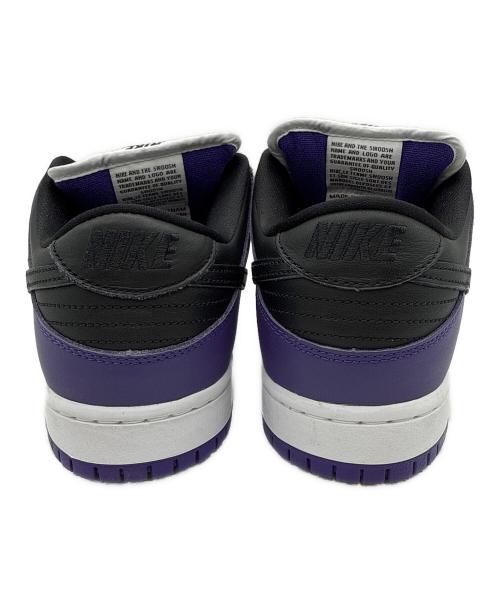 NIKE SB（ナイキエスビー）NIKE SB (ナイキエスビー) DUNK LOW PRO COURT PURPLE (ダンクロー プロ コートパープル) ブラック×パープル サイズ:28cmの古着・服飾アイテム