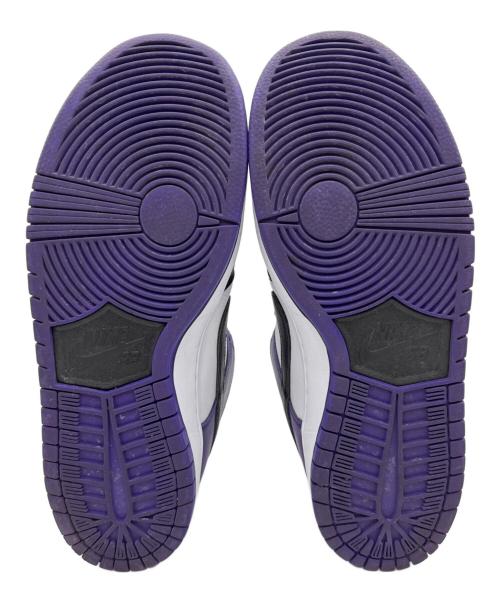 NIKE SB（ナイキエスビー）NIKE SB (ナイキエスビー) DUNK LOW PRO COURT PURPLE (ダンクロー プロ コートパープル) ブラック×パープル サイズ:28cmの古着・服飾アイテム