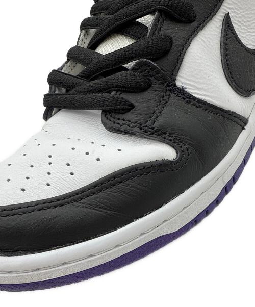 NIKE SB（ナイキエスビー）NIKE SB (ナイキエスビー) DUNK LOW PRO COURT PURPLE (ダンクロー プロ コートパープル) ブラック×パープル サイズ:28cmの古着・服飾アイテム