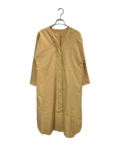 MACKINTOSH LONDON（マッキントッシュ ロンドン）MACKINTOSH LONDON (マッキントッシュ ロンドン) シャツワンピース ベージュ サイズ:38の古着・服飾アイテム