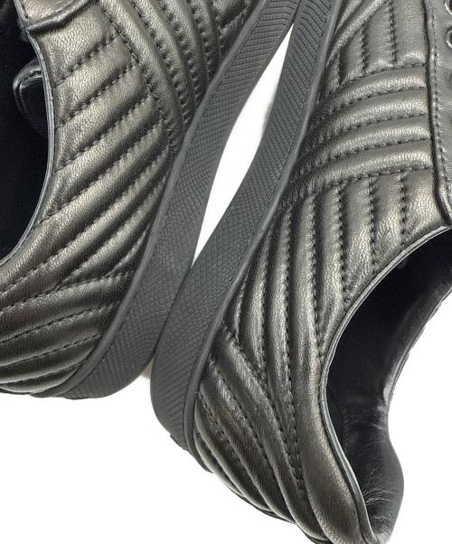 PRADA（プラダ）PRADA (プラダ) ナッパレザースニーカー ブラック サイズ:36の古着・服飾アイテム