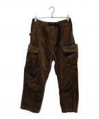 GRIP SWANYグリップスワニー）の古着「コーデュロイパンツ」｜ブラウン