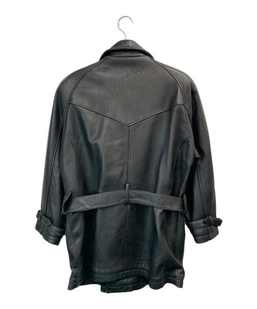 live ford（ライブフォード）live ford (ライブフォード) レザーコート ブラック サイズ:Sの古着・服飾アイテム