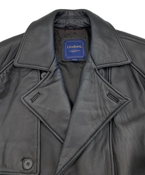 live ford（ライブフォード）live ford (ライブフォード) レザーコート ブラック サイズ:Sの古着・服飾アイテム