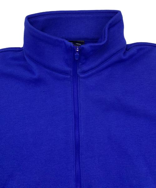 adidas（アディダス）adidas (アディダス) バスケットボールハーフジップスウェットシャツ ブルー サイズ:Sの古着・服飾アイテム