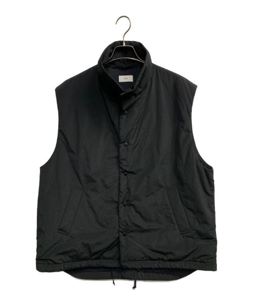 ATON（エイトン）ATON (エイトン) コットンパデットベスト ブラック サイズ:04の古着・服飾アイテム