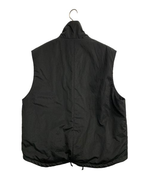 ATON（エイトン）ATON (エイトン) コットンパデットベスト ブラック サイズ:04の古着・服飾アイテム