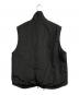 ATON (エイトン) コットンパデットベスト ブラック サイズ:04：30000円